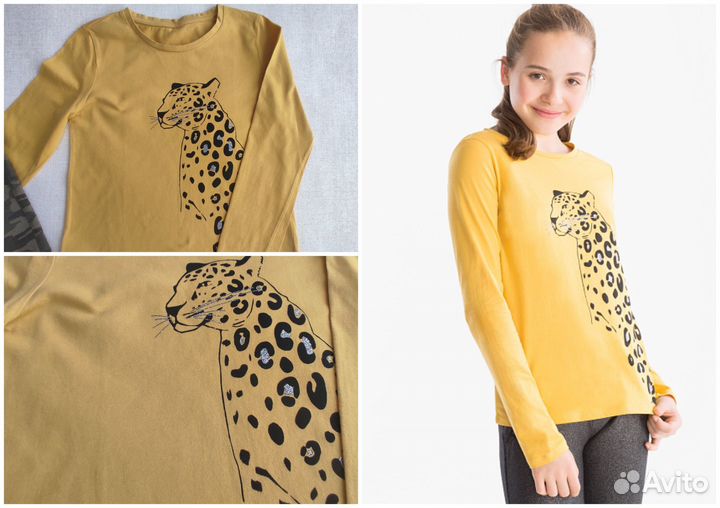 Вещи для девочки 128-134 пакетом (H&M, C&A)