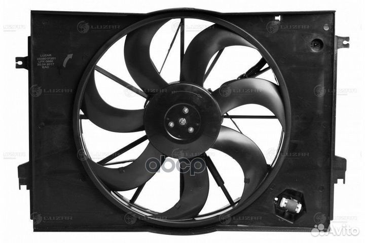 Э/вентилятор охл. для а/м Hyundai Tucson (04)