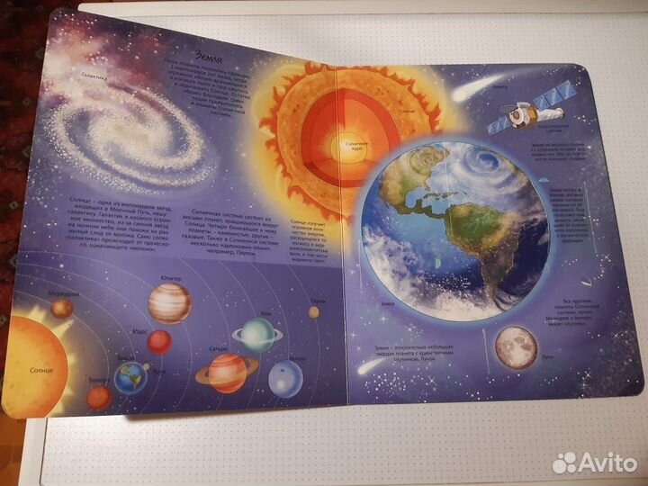 Детская энциклопедия Супер -окошки Земля