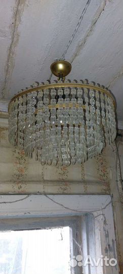 Светильник люстра винтаж