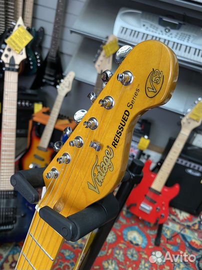 Телекастер Электрогитара Vintage V52BS