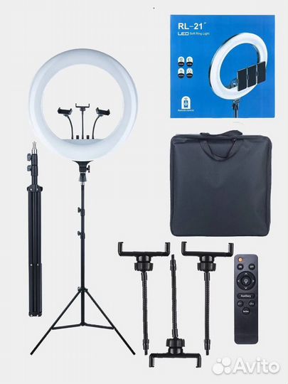 Кольцевая лампа RL 18 /55вт/сумка/пульт/гарантия