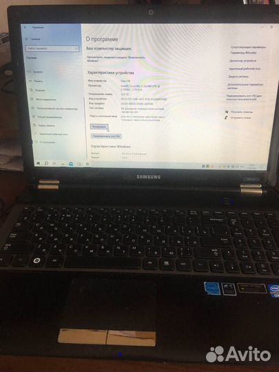 Ноутбук Samsung RC530