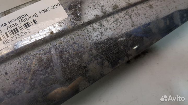 Подсветка номера Hyundai Atos (Amica), 2002