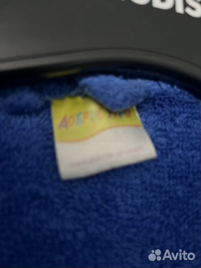 Детский махровый халат 140