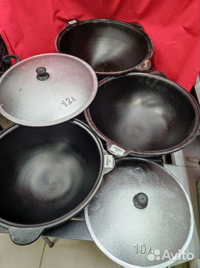 Казан чугунный узбекский