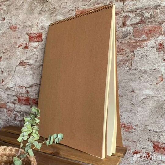 Блокнот ручной работы сосновая кость
