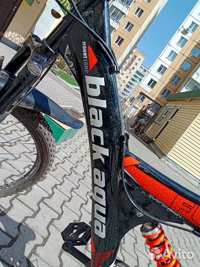 Велосипед Black aqua mount 1682