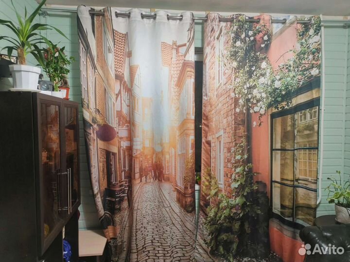 Шторы фотошторы уже с люверсами