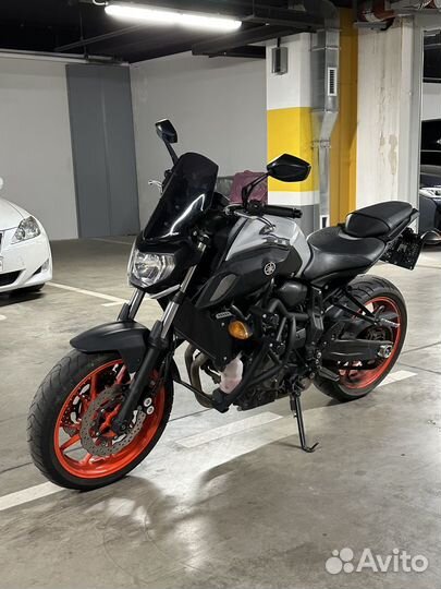 Yamaha MT-07 2019г 13.800 пробег