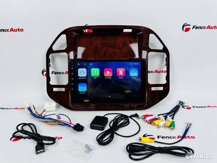 Магнитола Mitsubishi Pajero 3 Android