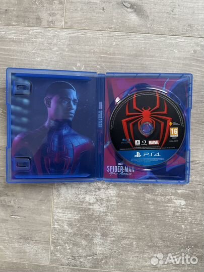 Spider man Miles Morales ps4 диск
