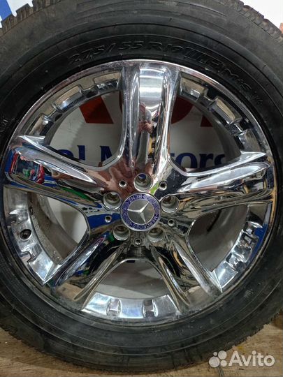 Литые диски с резиной R19 Mercedes ML GL