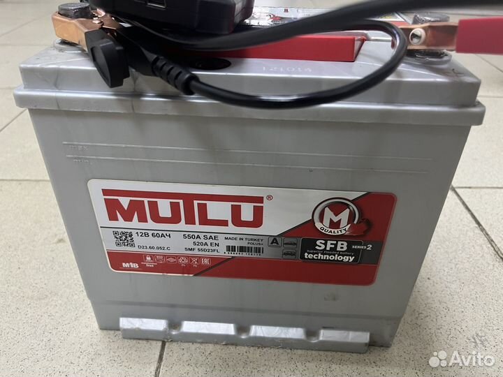 Аккумулятор автомобильный 60 ah