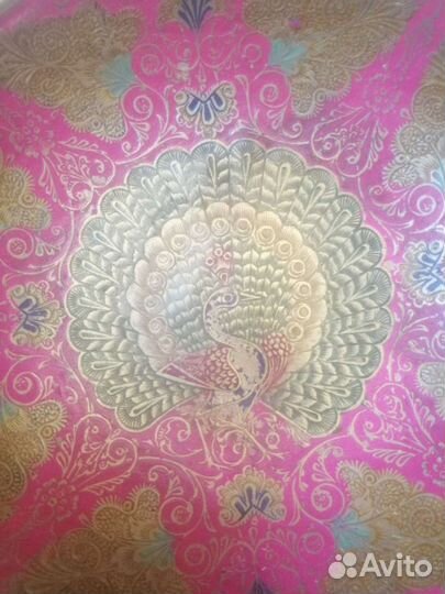 Индийская ваза с павлином. Лот 3