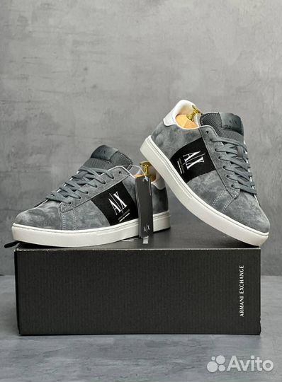 Кроссовки мужские Armani Exchange Gray