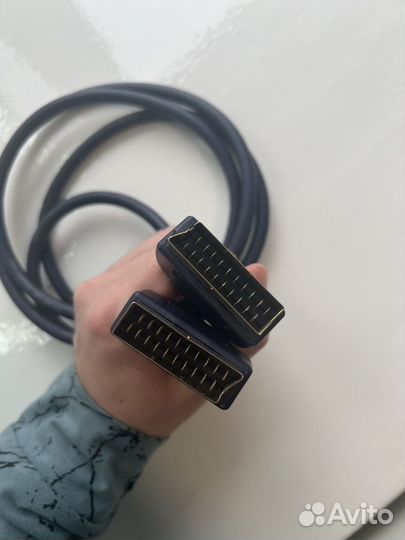 Кабель luxmann scart-scart 2м