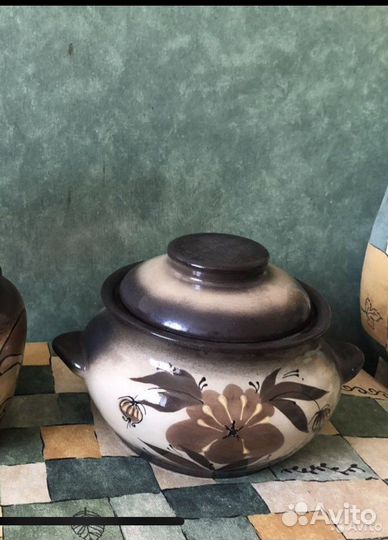Горшок керамический,СССР