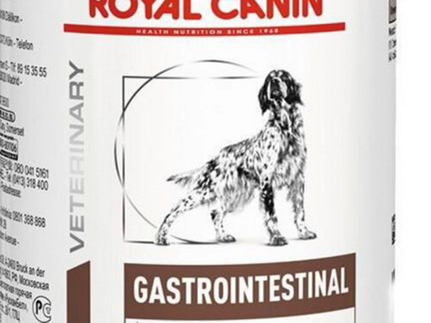 Корм для собак royal canin gastrointestinal low