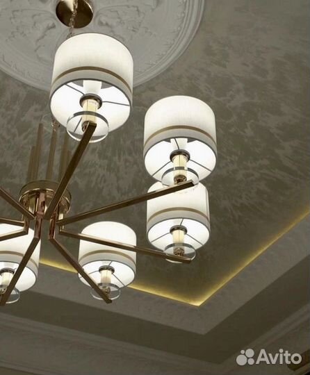 Установка люстры бра и светильников