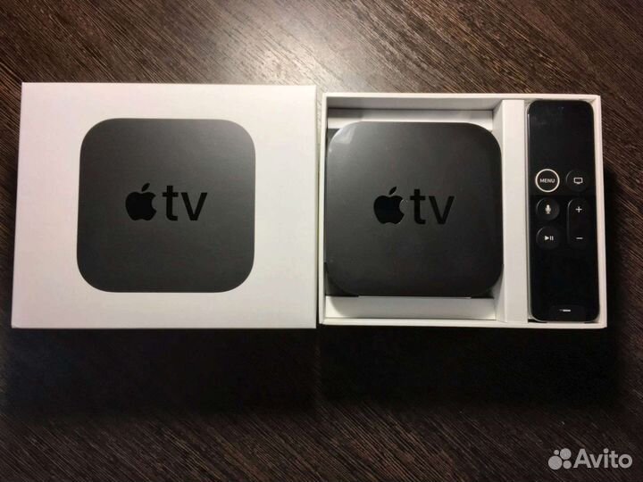 Тв-приставка Apple TV 4K 64GB, черный