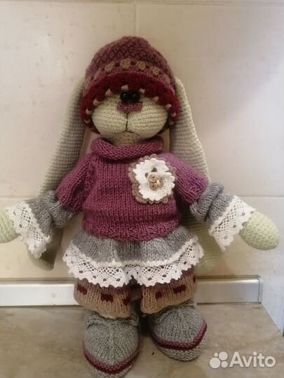 Вязаные игрушки ручной работы