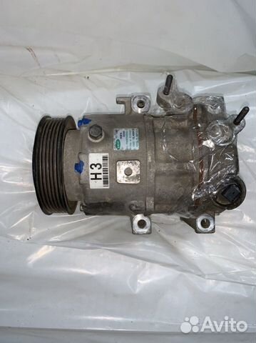 Компрессор кондиционера hyundai kia F500-cladd03