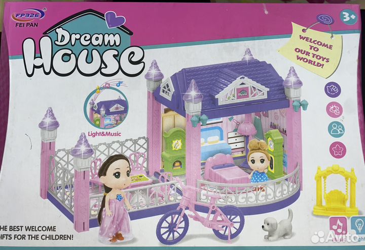 Детский домик для кукол