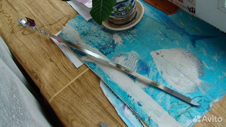 Шампуры для Шашлыка (55 и 45 см, Новые, в Упаков.)