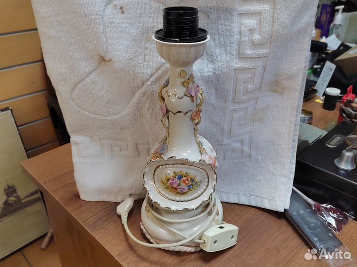 Лампа фарфор