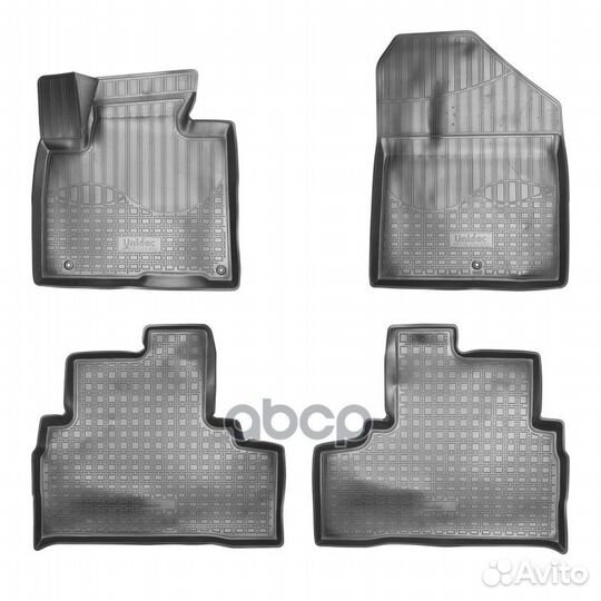 Коврики салонные для Kia Sorento (UM) 3D (2015)