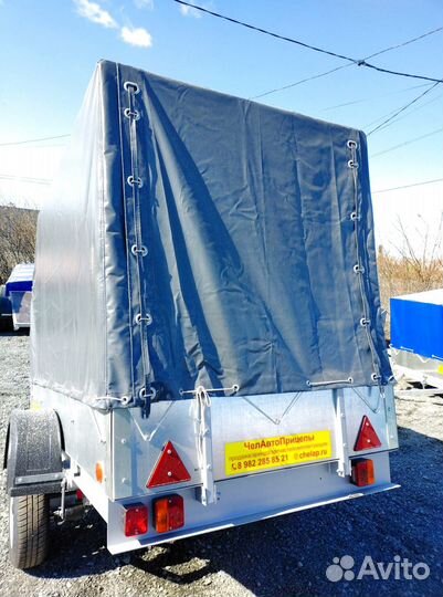 Прицеп Спартак 2.5 с тентом 1.5м