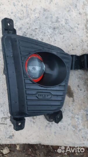 Противотуманные фары линзованные на Hyundai Creta