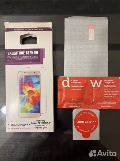 Защитное стекло на Samsung Galaxy А5 (2017)