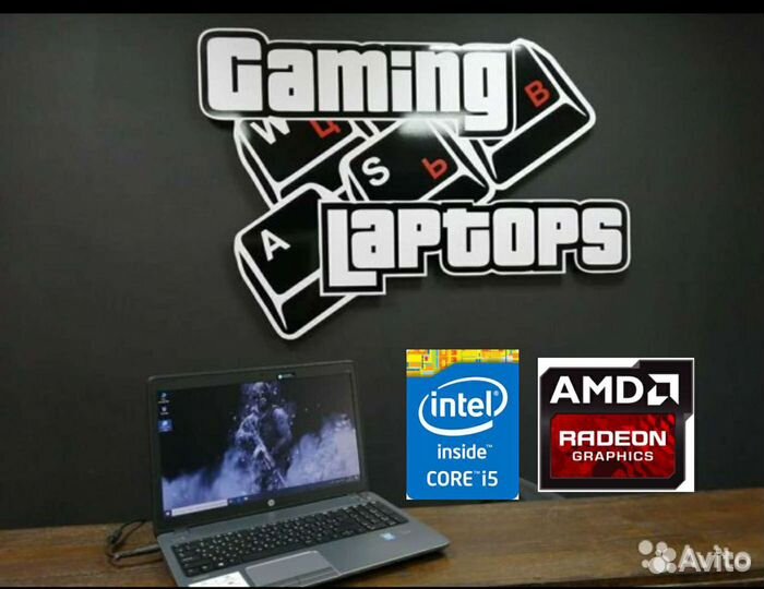 Ноутбук HP i5 / 8Gb / HD8700M