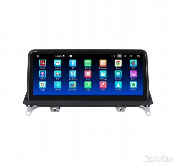 Магнитола на Android 12 для BMW X5 E70/X6 E71