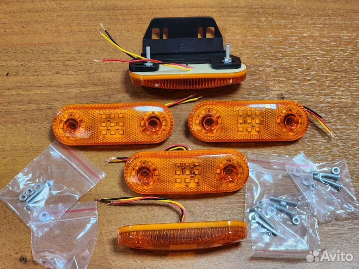 Фонарь маркерный 12-24в Эффект Стробоскопа Много