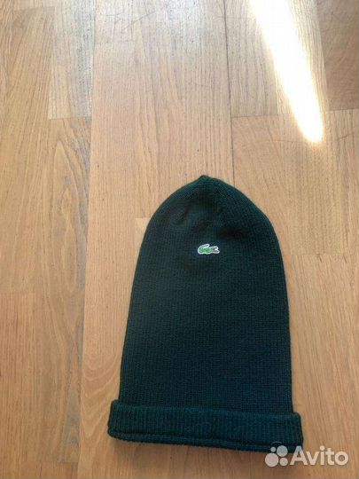 Шапка lacoste оригинальная