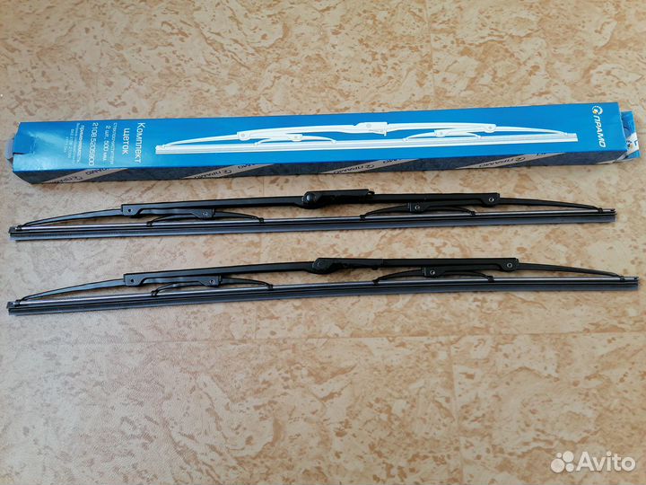 Комплект щёток стеклоочистителя ваз 2108, 09,99