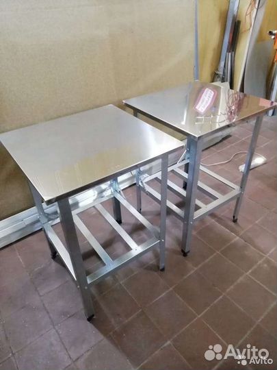 Изготовление столов из нержавеющей стали