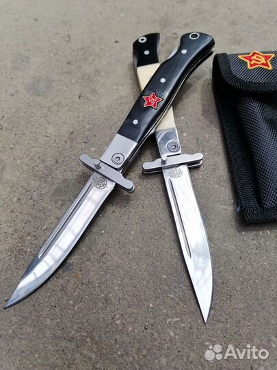 Нож финка нквд складная