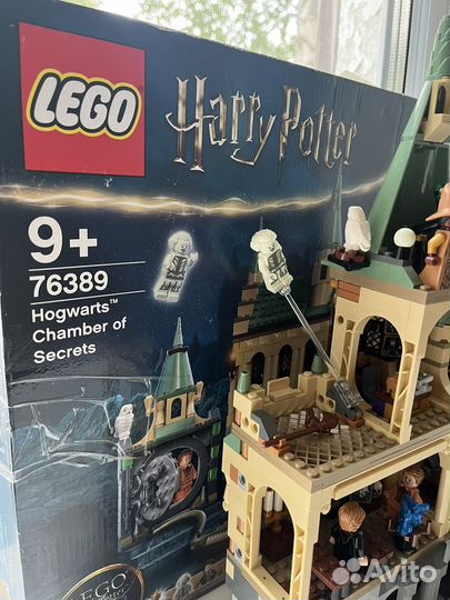 Lego гарри поттер и тайная комната 76389