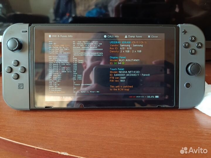 Nintendo Switch rev 2 прошитая (PicoFly)