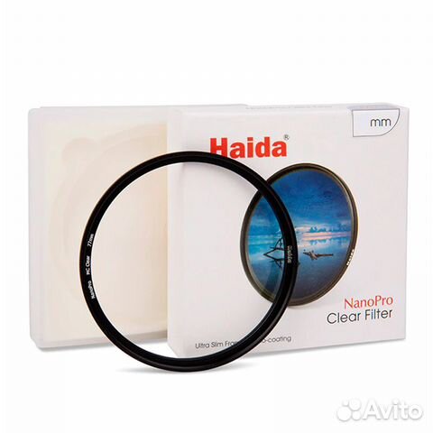 Светофильтр защитный Haida NanoPro Clear 77mm