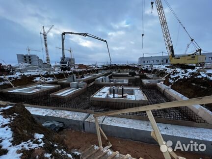 Ход строительства Жилой дом по ул. Ломоносова, 4 1 квартал 2022