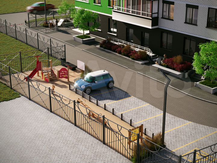 3-к. квартира, 69,2 м², 6/9 эт.