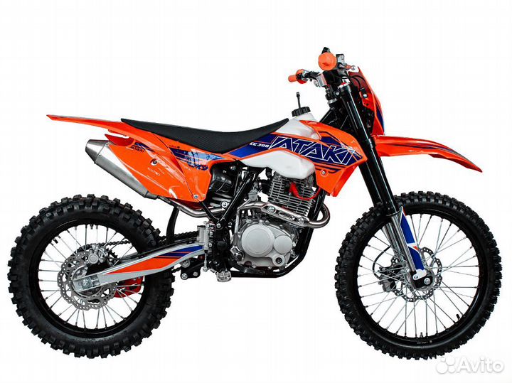 Мотоцикл ataki EC300 (4T 175FMM) 21/18 (2023 г.)