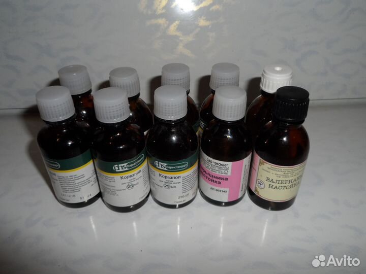 Аптечные пузырьки 10,30,40,60мл