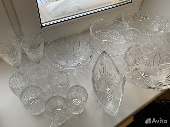 Хрустальная посуда