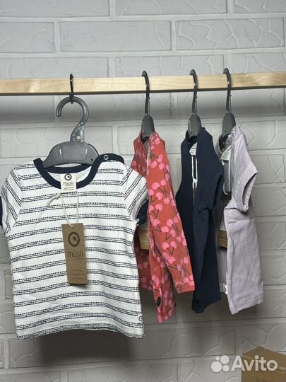 Футболки лонгслив 62 green cotton новые оригинал